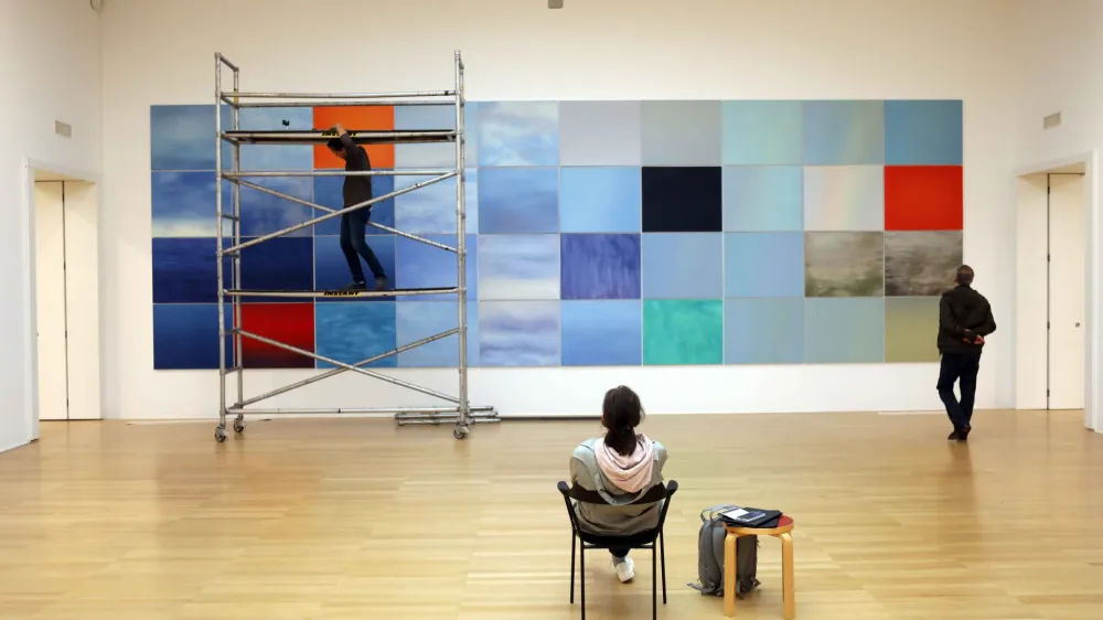 - 28.09.2022 - Moderna galerija - razstava Momental–mente: žive slike,//FOTO: Tomaž Skale