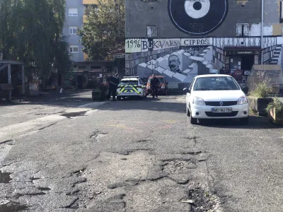 Hudo po&scaron;kodovani se je zatekel v mariborski Kulturni center Pekarna.