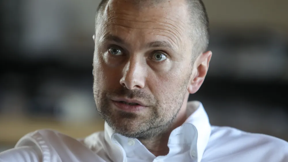 ﻿- 19.08.2019 – Blaž Brodnjak, predsednik NLB in predsednik NTZS - Namiznoteniška zveza Slovenije  //FOTO: Jaka Gasar