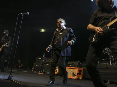 Pankrti na koncertu ob 40-letnici leta 2017 (na fotografiji). V petek bodo ob 45-letnici nastopili v Hali Tivoli.&nbsp;