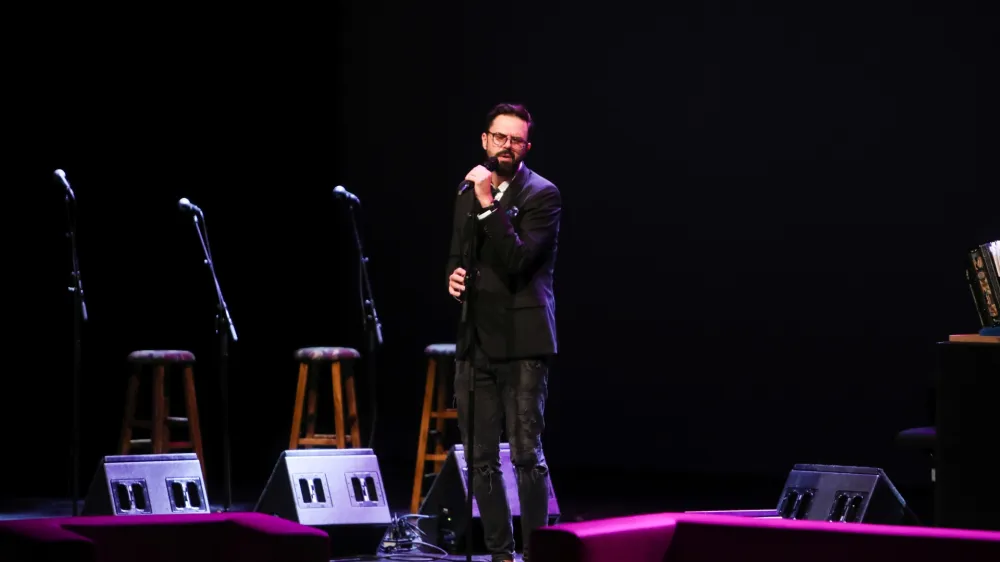 Petar Grašo je vesel, da bo nastopil na koncertu v Beogradu. F Bojan Velikonja