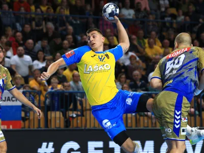 Celje - Dvorana Zlatorog - rokomet - Liga prvakov - RK Celje PL - Kielce - AvtorAndrej Petelin&scaron;ek Patrik Martinović