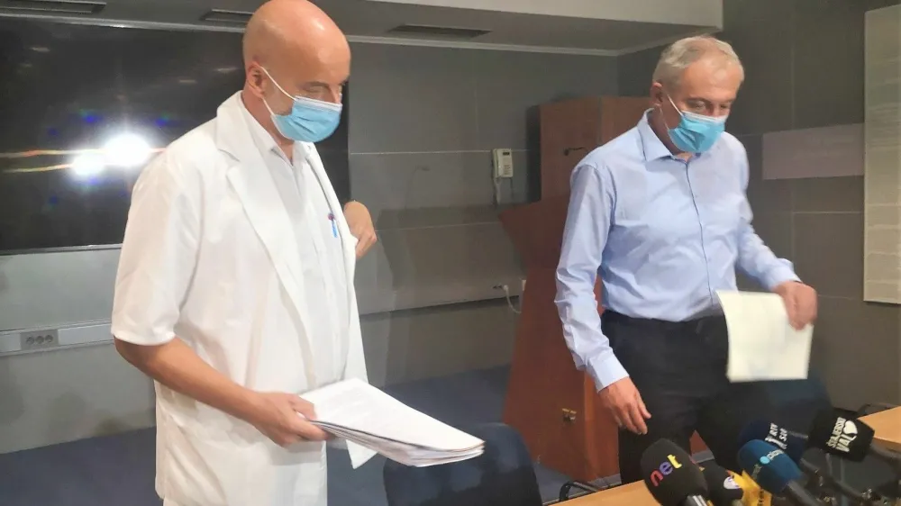 strokovni direktor Franci Vindišar in direktor SBC Aleksander Svetelšek