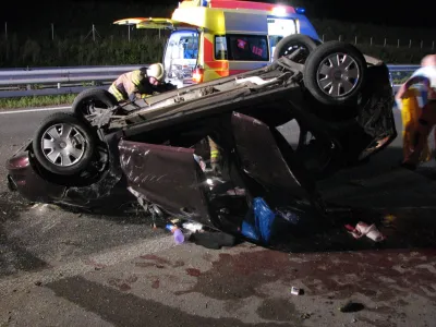 smrtna prometna nesreča gorenjska avtocesta