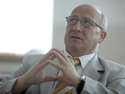 Bogdan Gabrovec, vodja Olimpijske delegacije, podpredsednik Olimpijskega komiteja Slovenije in predsednik Judo zveze Slovenije//FOTO: Jaka Gasar