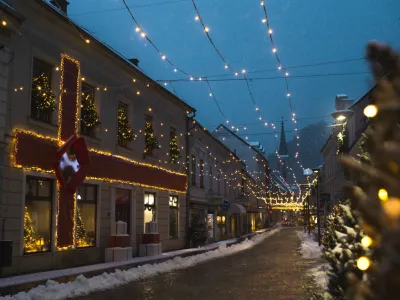 Pravljično okrašeno Celje