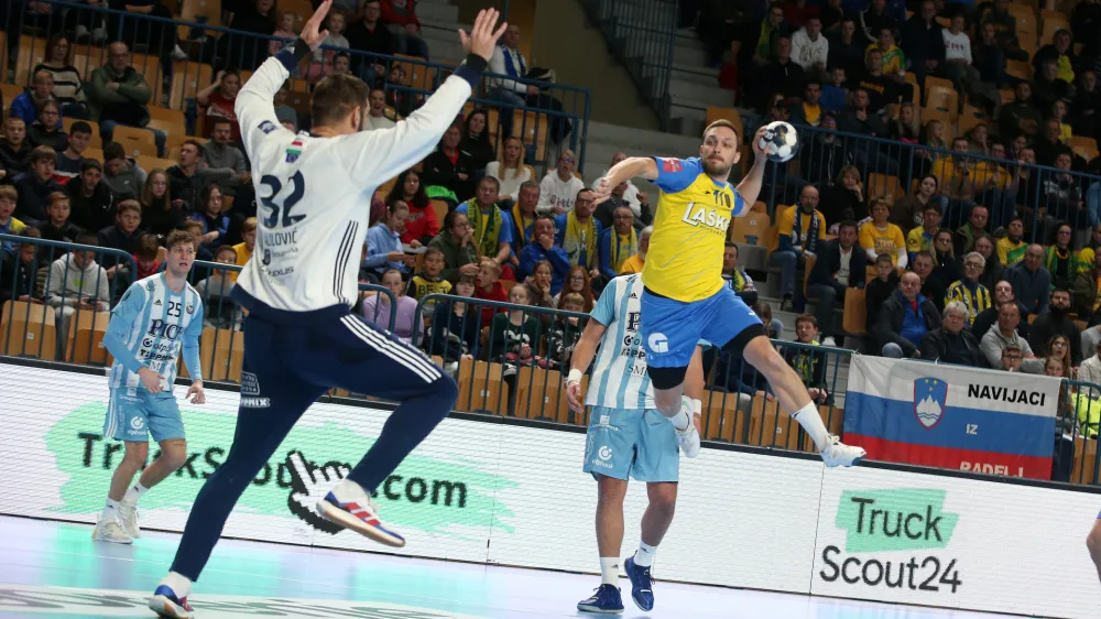 Rokomet, Celje Pivovarna La&scaron;ko, Pick Szeged, Gal Marguč