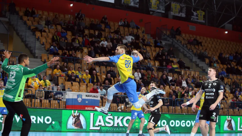 Rokomet Celje Pivovarna La&scaron;ko Elverum, Aleks Vlah <br>- 7.12.2022 poslana na DNEVNIK