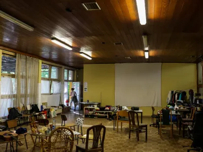 - 13.09.2022 - Participativna Ljubljanska Avtonomna Cona PLAC - skvoterji – opuščena stavba v lasti DUTB, Linhartova cesta 43 za Bežigradom //FOTO: Bojan Velikonja