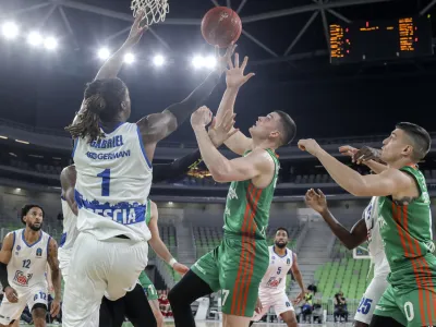 - 14.12.2022 – košarka - Cedevita Olimpija: Brescia, evropski pokal, 8. krog: //FOTO: Jaka Gasar