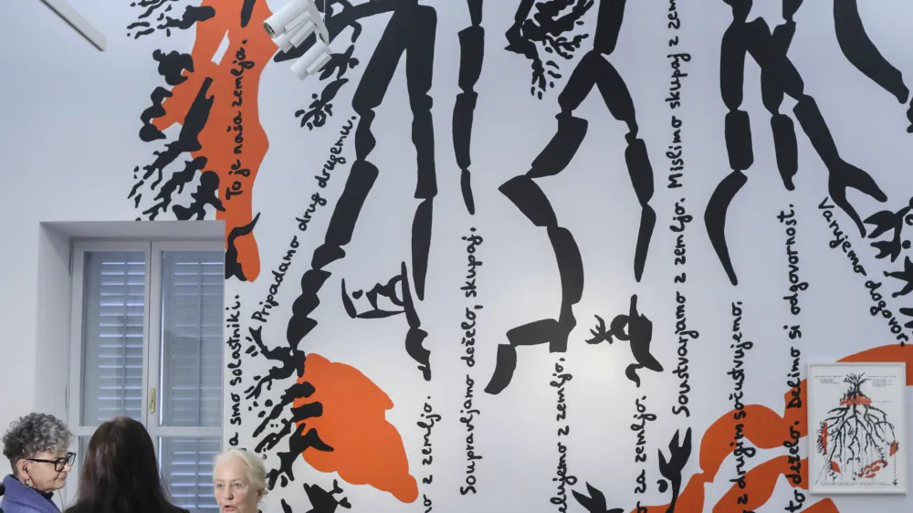 Marjetica Potrč, svetovno znana multidisciplinarna umetnica in arhitektka, v Mestni galeriji Piran gostuje z razstavo Voda in zemlja. Foto: Jaka Gasar