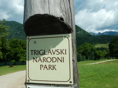 ﻿Tabla Triglavski narodni park, TNP, Bohinjsko jezero