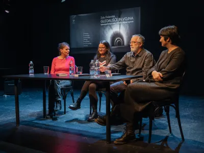 Predstavitev knjige Gledali&scaron;če in vojna Zale Dobov&scaron;ek