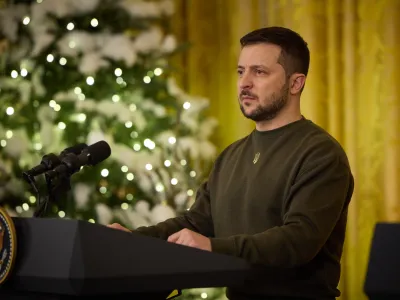 ZDA, Washington.<br>Ukrajinski predsednik Volodimir Zelenski na obisku v ZDA.<br>Nagovor ukrajinskega predsednika Volodimirja Zelenskega.