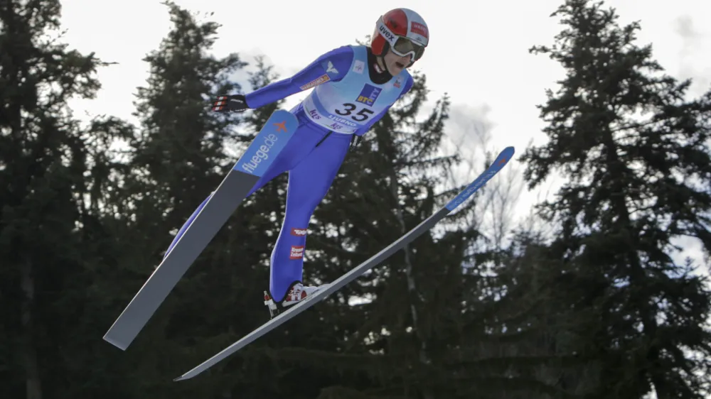 ﻿Eva Pinkelnig- 08.02.2019 – Ljubno ob Savinji - FIS Svetovni pokal v smučarskih skokih za ženske - ženski smučarki skoki - //FOTO: Matjaž Rušt