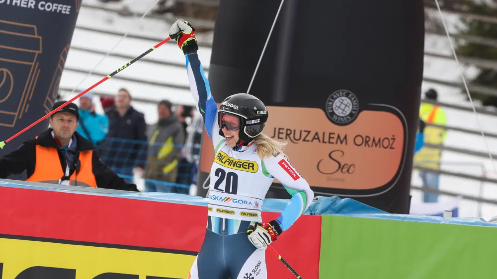 Ana Bucik- 07.01.2023 - Kranjska Gora - 59. Zlata lisica 2023 - svetovni pokal v alpskem ženskem smučanju &ndash; veleslalom - //FOTO: Bojan Velikonja