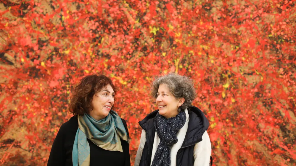 vodja projekta Nada Madžarac (MG+MSUM),vodja projekta Tamara Trček Pečak (ALUO) - 04.01.2023 &ndash; Moderna galerija MG+ - 15. Konservatorska-restavratorska transverzala - razstava Od blizu: Ohranjanje, varovanje in konserviranje-restavriranje del moderne in sodobne umetnosti //FOTO: Bojan Velikonja