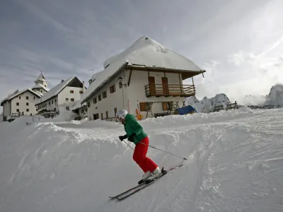 ﻿- 16.1.2014 - Smučarski center Tarvisio/Trbiž - Svete Višarje - odprto smučišče //FOTO: Tomaž SkaleOPOMBA: ZA OBJAVO V PRILOGI – DNEVNIKOV OBJEKTIV - REPORTAŽA 2014