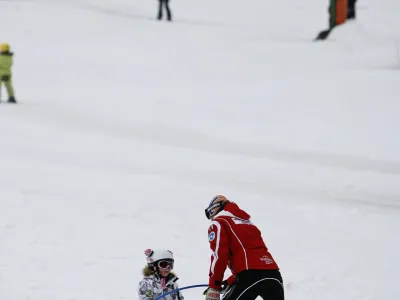 - šola smučanja - <br><br><br> - Smučišče RTC Žičnice Kranjska Gora - obisk med zimskimi počitnicami  /FOTO; Matej Povše