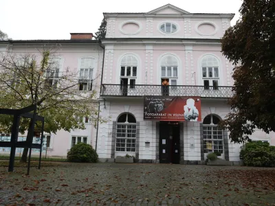 - 07.10.2020 - stavba Cekinov grad - Muzej novej&scaron;e zgodovine Slovenije, Celov&scaron;ka cesta 23 v Ljubljani <br><br><br>/FOTO: Tomaž Skale