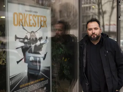 - 13.01.2023 - Matevž Luzar, filmski režiser in scenarist, predsednik Društva slovenskih režiserjev in režiserk, prejemnik nagrade Prešernovega sklada leta 2023 za film Orkester//FOTO: Nik Erik Neubauer