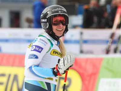 Ana Bucik- 07.01.2023 - Kranjska Gora - 59. Zlata lisica 2023 - svetovni pokal v alpskem ženskem smučanju – veleslalom - //FOTO: Bojan Velikonja