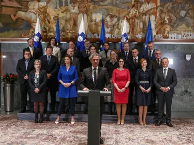 predsednik vlade dr. Robert Golob- 24.01.2023 - Državni zbor - redna seja DZ s poslanskimi vpra&scaron;anji predsedniku vlade Robertu Golobu in potrjevanje devetih ministrskih kandidatov //FOTO: Luka Cjuha