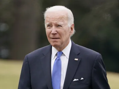 President Joe Biden arrives on the South Lawn of the White House, Monday, Jan. 23, 2023, in Washington. Biden's decision to allow the FBI to search his home in Delaware last week is laying him open to fresh negative attention and embarrassment following the discovery of classified documents at his home and former office. But it's part of a legal and political calculation that aides believe will pay off in the long run as he prepares to seek reelection. (AP Photo/Evan Vucci)