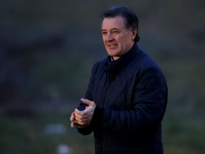 ﻿Zdravko Mamic walks in front of Remetinec prison in Zagreb, Croatia, December 18, 2015. Mamic, the chief executive of soccer team Dinamo Zagreb, was arrested on November 18, 2015 for alleged transfer irregularities. REUTERS/Antonio Bronic - RTX1ZA6V