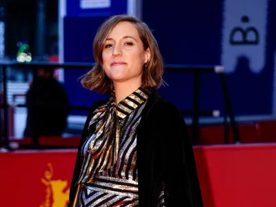 Director and Screenwriter Carla Simon arrives at the red carpet to promote the movie 'Alcarras' at the 72nd Berlinale International Film Festival in Berlin, Germany, February 15, 2022. REUTERS/Hannibal Hanschke - RC2EKS95X1VZ