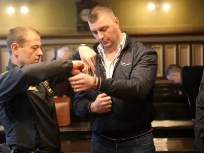 Velibor Lipovac <br><br>- 02.03.2023 – sojenje Veliborju Lipovcu in skupini soobtoženim - osumljeni trgovanja s prepovedano drogo <br><br>//FOTO: Tomaž Skale<br>