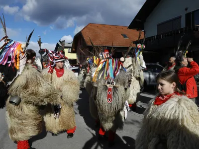 - 04.02.2023 - Vir pri Domžalah - tradicionalni prevzem oblasti in ključa občinske blagajne v občini Domžale pred pustovanjem v organizaciji pustne sekcije Striček Vir //FOTO: Luka Cjuha