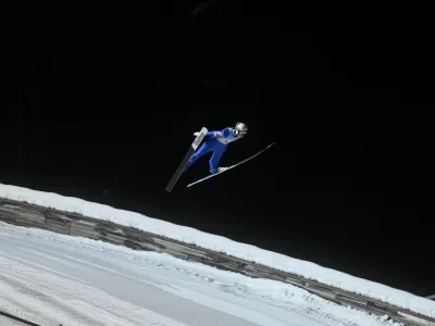 Domen Prevc- 21.12.2022 – Planica – smučarski skoki – člansko državno prvenstvo v smučarskih skokih na Bloudkovi velikanki -//FOTO: Nik Erik Neubauer