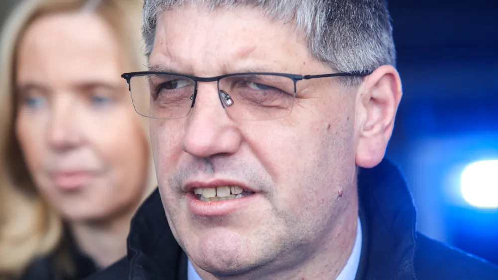 ﻿minister za notranje zadeve Boštjan Poklukar - 13.02.2019 - Podpis letnega načrta sodelovanja med MNZ - Policijo in UKC Ljubljana ter skupna vaja policistov in reševalcev //FOTO: Jaka Gasar