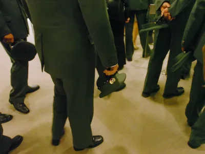 - ilustrativna fotografija - – uniforma – cariniki  - 15. Obletnica obstoja Carinska uprava RS; slovesnost,// FOTO: Luka CjuhaOPOMBA: ZA OBJAVO V ČASOPISU DNEVNIK