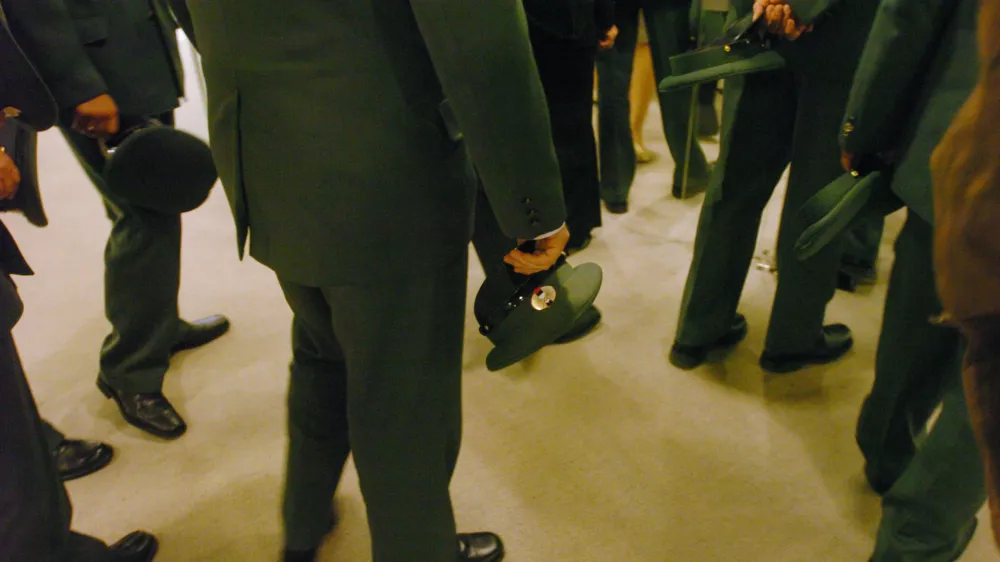 - ilustrativna fotografija - – uniforma – cariniki  - 15. Obletnica obstoja Carinska uprava RS; slovesnost,// FOTO: Luka CjuhaOPOMBA: ZA OBJAVO V ČASOPISU DNEVNIK