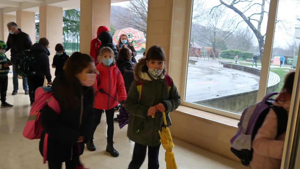 ﻿OŠ Frana Erjavca Nova Gorica, ponovno vračanje otrok v šole, šola, učenci, šolarji