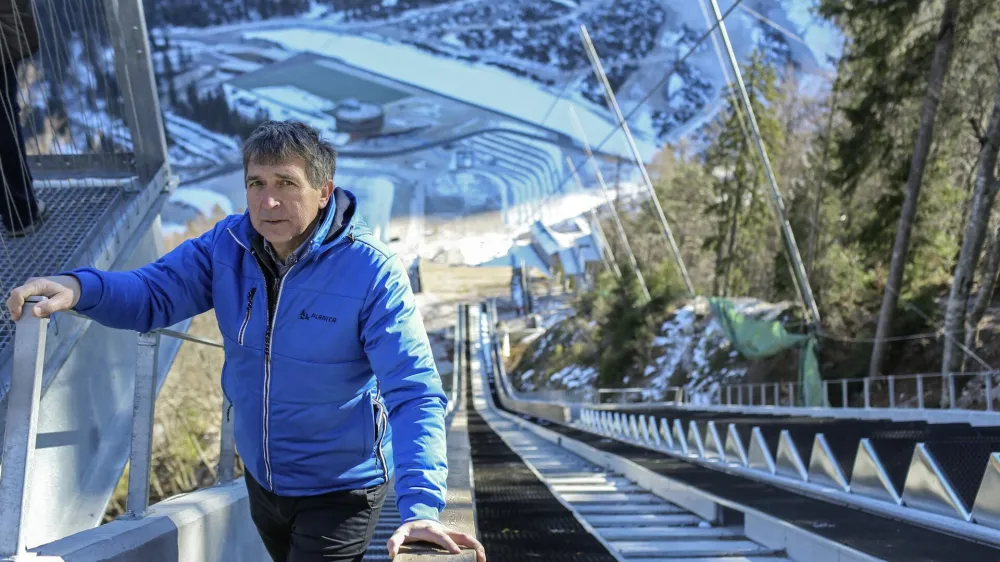 Jelko Gros- 11.12.2015 - Nordijski center Planica - otvoritev skakalno-tekakega centra v dolini pod Poncami   //FOTO: Jaka Gasar