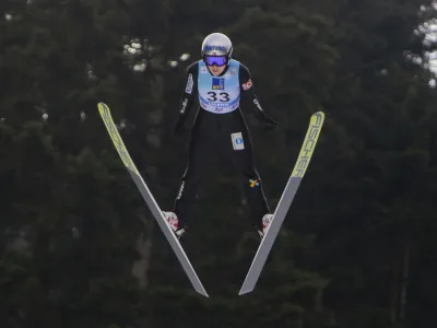 ﻿Anne Odine Stroem- 08.02.2019 – Ljubno ob Savinji - FIS Svetovni pokal v smučarskih skokih za ženske - ženski smučarki skoki - //FOTO: Matjaž Rušt