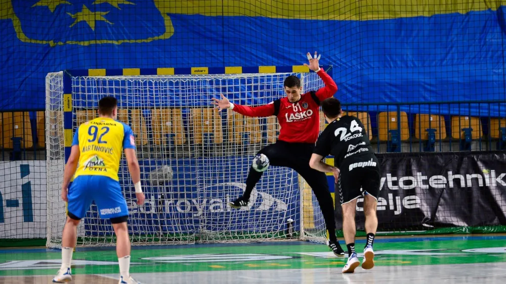 rokomet, celje pivovarna la&scaron;ko, yassine belkaied