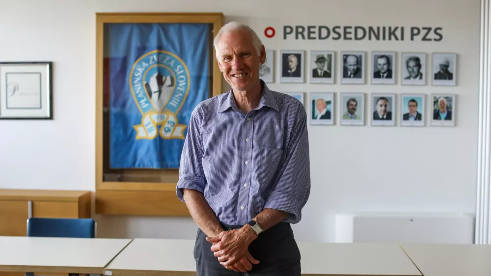 ﻿05.08.2020. Predsednik Planinske zveze Slovenije: Jože RovanOPOMBA: ZA OBJAVO V OBJEKTIVU!//FOTO: Bojan Velikonja / Foto: Bojan Velikonja