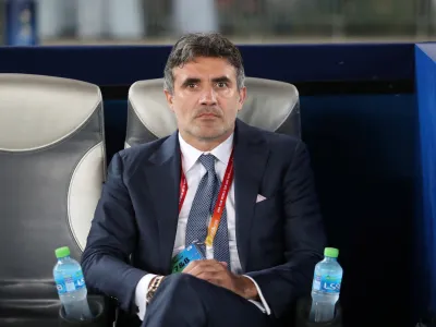 Soccer Football - Club World Cup - Final - Real Madrid v Al Ain - Zayed Sports City Stadium, Abu Dhabi, United Arab Emirates - December 22, 2018 Al-Ain coach Zoran Mamic before the match   REUTERS/Suhaib Salem