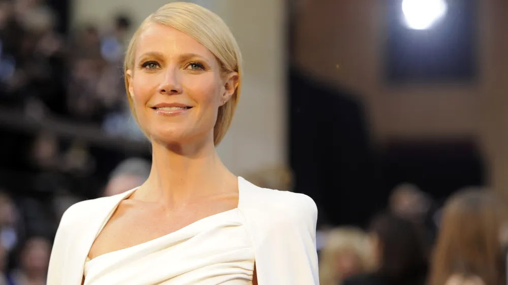 FILE - In this Feb. 26, 2012 file photo, actress Gwyneth Paltrow arrives before the 84th Academy Awards in the Hollywood section of Los Angeles. Paltrow will serve as the executive producer for the live, Stand Up to Cancer telethon on Sept. 7, 2012, to raise money and awareness to fight the disease. (AP Photo/Chris Pizzello, File)