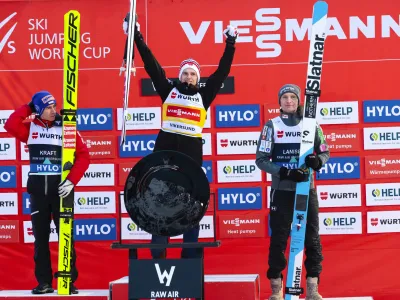 Norvežan Halvor Egner Granerud v leto&scaron;nji sezoni lahko le &scaron;e izenači rekord Petra Prevca po &scaron;tevilu zmag v eni sezoni.