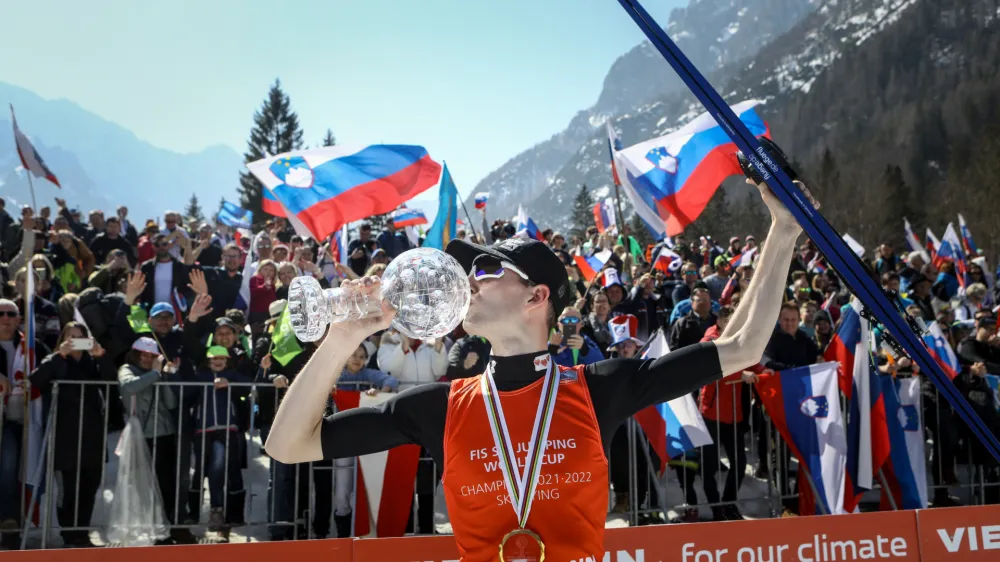 Žiga Jelar- 27.03.2022 – Smučarski skoki Planica 2022 - FIS finale svetovnega pokala v poletih – posamična tekma//FOTO: Luka Cjuha