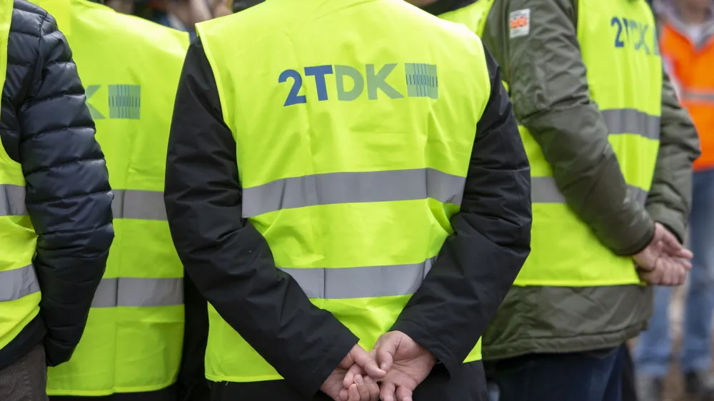 ﻿Družba 2TDK, razvoj projekta - projektno podjetje za razvoj drugega tira,.- 27.03.2019 - infrastrukturni projekt Drugi tir - ogled gradnje dostopnih cest do trase novega železniškega tira Divača-Koper, //FOTO: Matjaž Rušt