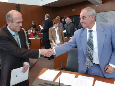 Janez Drnov&scaron;ek, Rudi Moge