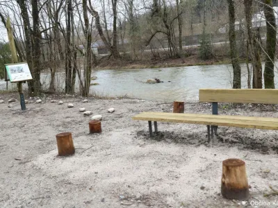 Ob kamniškem občinskem prazniku so odprli kolesarsko in sprehajalno pot od Kamnika do Godiča. F občina Kamnik