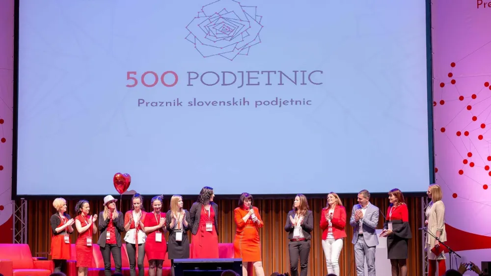 Srečanje 500 podjetnic bo po koronski odnostnosti znova potekalo v živo na Gospodarskem razstavišču v Ljubljani. (Foto: 500 podjetnic)