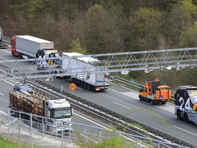Maribor - avtocesta A1 - Dragučova - prometna nesreča - tovorno vozilo - tovorna vozila - smrtna nesreča - - Vozila - Avtor: Sašo Bizjak